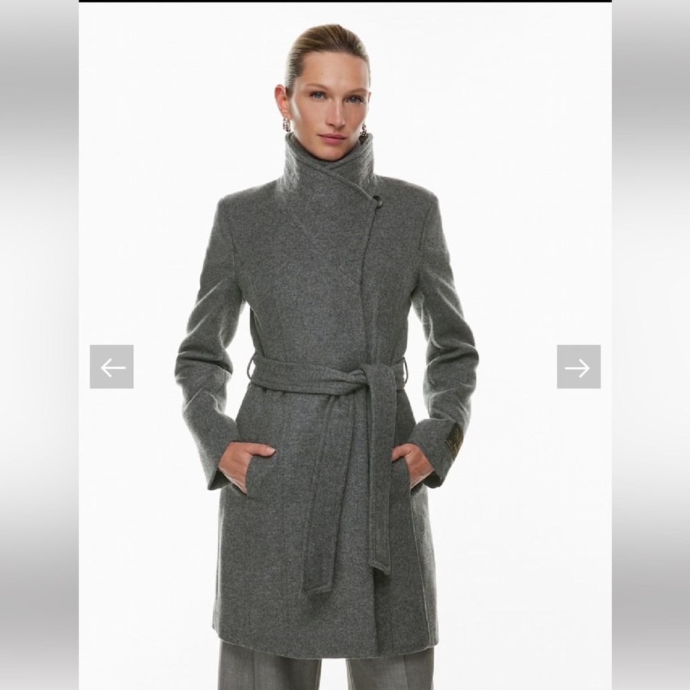 The Connor Coat - heather charcoal